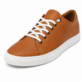Camel Badalassi Leather Sneaker