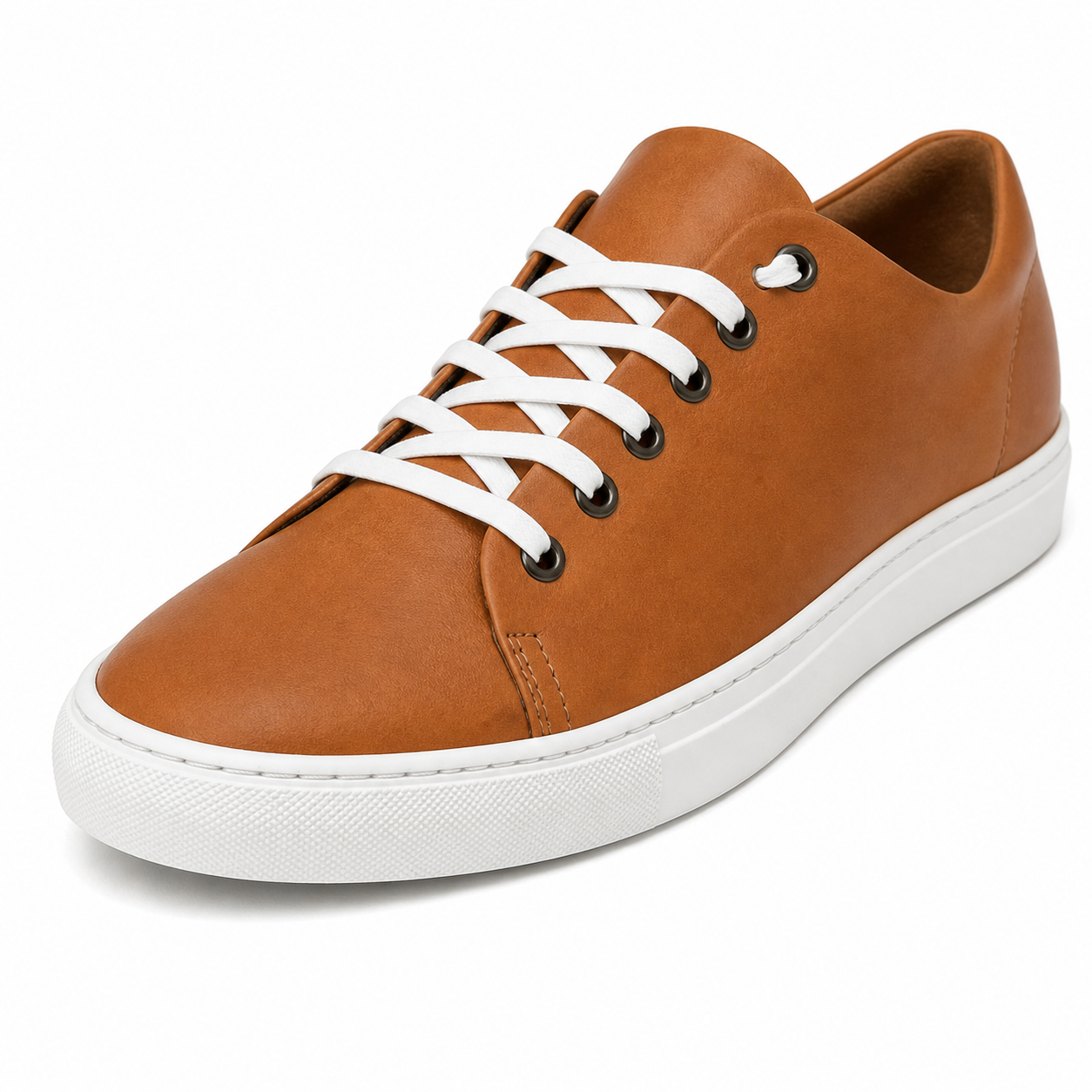 Camel Badalassi Leather Sneaker