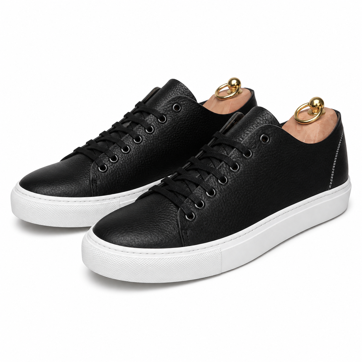 Black Badalassi Leather Sneakers
