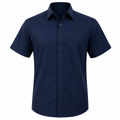 Phe'Elle Navy Short Sleeve