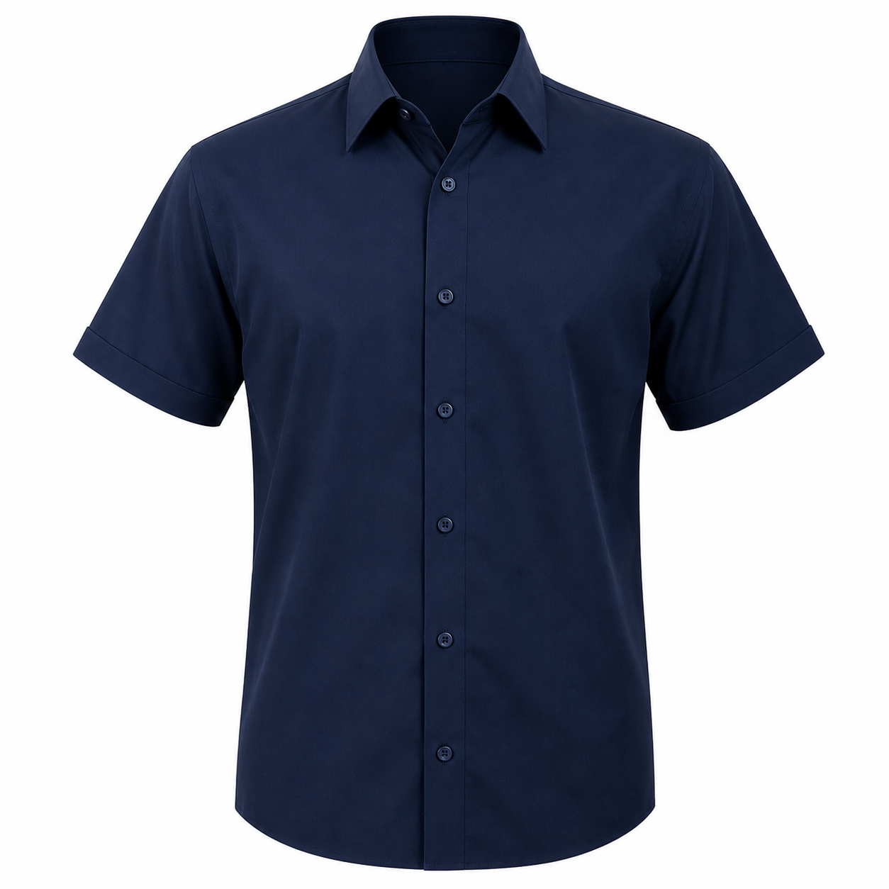 Phe'Elle Navy Short Sleeve